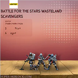 Joytoy JT4188+JT4195+JT4201 Battle for the Stars Wasteland Scavengers