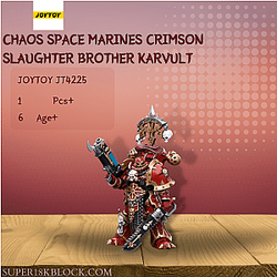 Joytoy JT4225 Chaos Space Marines Crimson Slaughter Brother Karvult