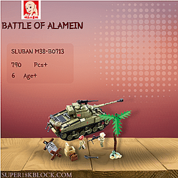 Sluban M38-B0713 Battle of Alamein