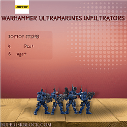 Joytoy JT1293 Warhammer ULTRAMARINES INFILTRATORS