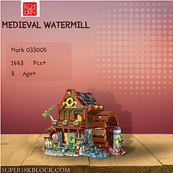 MORK 033005 MEDIEVAL WATERMILL