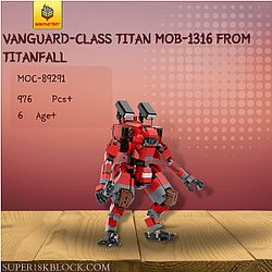 MOC Factory 89291 Vanguard-class Titan MOB-1316 from Titanfall