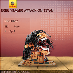 MOC Factory 89292 Eren Yeager Attack on Titan