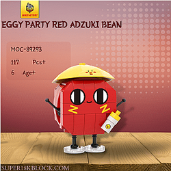 MOC Factory 89293 Eggy Party Red Adzuki Bean