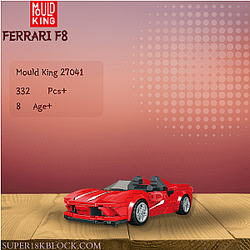 MOULD KING 27041 Ferrari F8