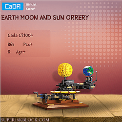 CaDa C71004 Earth Moon and Sun Orrery