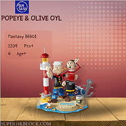 Pantasy 86401 Popeye &amp; Olive Oyl