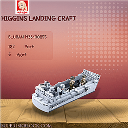 Sluban M38-B0855 Higgins Landing Craft