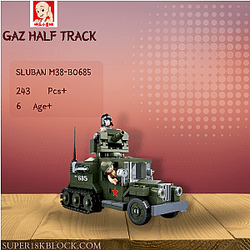 Sluban M38-B0685 GAZ Half Track