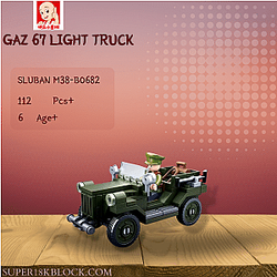 Sluban M38-B0682 GAZ 67 Light Truck