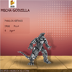 PANLOSBRICK 687003 Mecha Godzilla