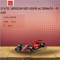 MORK 023005 Static Version Red 42096 Alternate - F1 Car