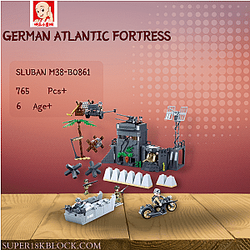 Sluban M38-B0861 German Atlantic Fortress