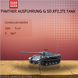 QUANGUAN 100246 Panther Ausfuhrung G Sd.Kfz.171 Tank