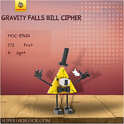 MOC Factory 89414 Gravity Falls Bill Cipher