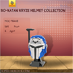 MOC Factory 96408 Bo-Katan Kryze Helmet Collection