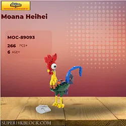 MOC Factory 89093 Moana Heihei