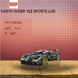 MOYU 88001C Darth Vader V12 Sports Car