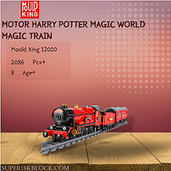 MOULD KING 12010 Motor Harry Potter Magic World Magic Train