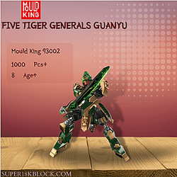 MOULD KING 93002 Five Tiger Generals GuanYu