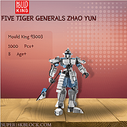 MOULD KING 93003 Five Tiger Generals Zhao Yun