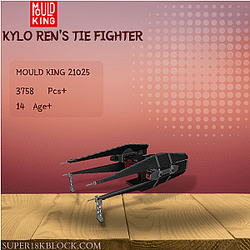 MOULD KING 21025 Kylo Ren's Tie Fighter