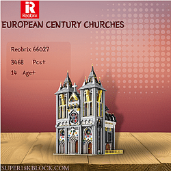 REOBRIX 66027 European Century Churches