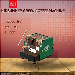 DECOOL / JiSi 16807 Midsummer Green Coffee Machine