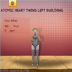 MOC Factory 89412 Atomic Heart Twins Left Building