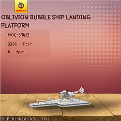 MOC Factory 89413 Oblivion Bubble Ship Landing Platform