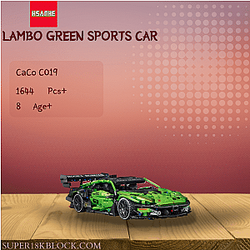 CACO C019 Lambo Green Sports Car
