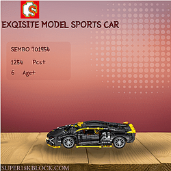 SEMBO 701954 Exqisite Model Sports Car