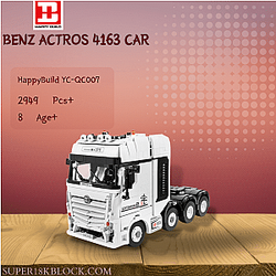 HAPPY BUILD YC-QC007 Benz ACTROS 4163 Car
