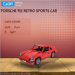 CaDa C61045 Porsche 911 Retro Sports Car