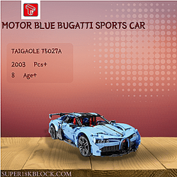 TaiGaoLe T5027A MOTOR Blue Bugatti Sports Car