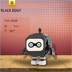 MOC Factory 89418 Black Eggy