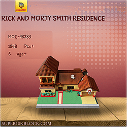 MOC Factory 98283 Rick and Morty Smith Residence