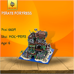 MOC Factory 99393 Pirate Fortress