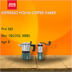 DECOOL / JiSi 16810 Espresso Mocha Coffee Maker