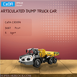 CaDa C61054 Articulated Dump Truck Car