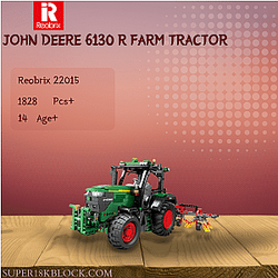REOBRIX 22015 John Deere 6130 R Farm Tractor