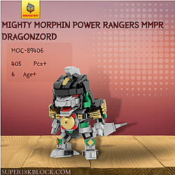 MOC Factory 89406 Mighty Morphin Power Rangers MMPR Dragonzord