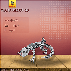 MOC Factory 89407 Mecha Gecko-10