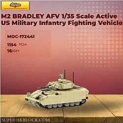 MOC Factory 172441 M2 BRADLEY AFV 1/35 Scale Active US Military Infantry Fighting Vehicle