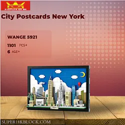WANGE 5921 City Postcards New York
