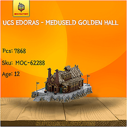 MOC Factory 62288 UCS Edoras - Meduseld Golden Hall