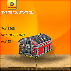 MOC Factory 72682 The Train Station