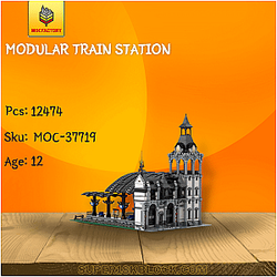 MOC Factory 37719 Modular Train Station