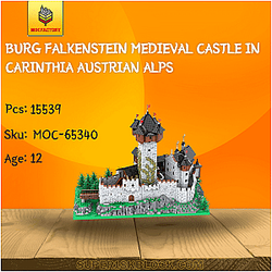 MOC Factory 65340 Burg Falkenstein Medieval Castle in Carinthia Austrian Alps