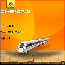 MOC Factory 75541 ICE 4/Br 412 Train